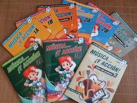 Ejemplos de portadas de los libros del alumno de Música...¡y acción! Ejemplos de portadas de los libros del alumno de Música...¡y acción!